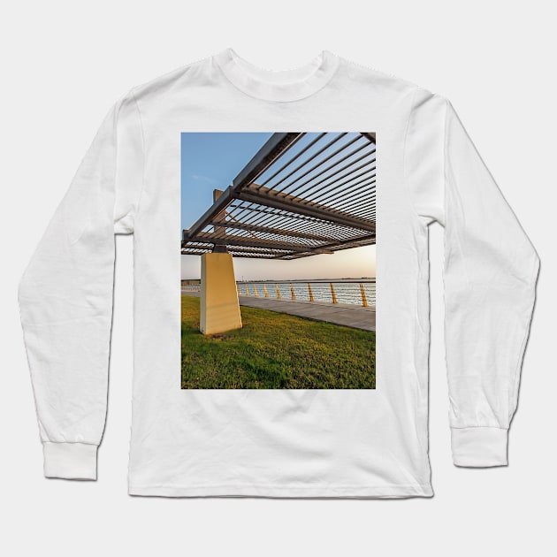 trellis Long Sleeve T-Shirt by likbatonboot